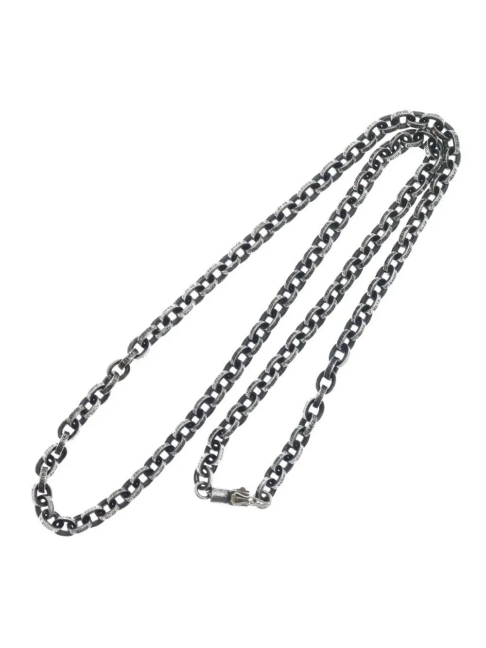 Chrome Hearts Paper Chain 20 Necklace Silver